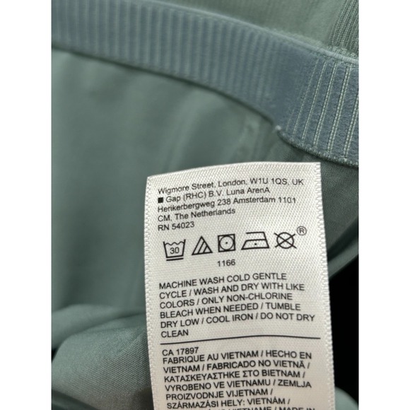 Athleta Ryder Dress Women's Medium Green Sleeveless Athletic Midi Dress - Picture 12 of 13